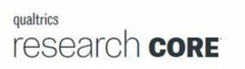QUALTRICS RESEARCH CORE Logo (USPTO, 12/13/2017)