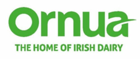 ORNUA THE HOME OF IRISH DAIRY Logo (USPTO, 01.02.2018)