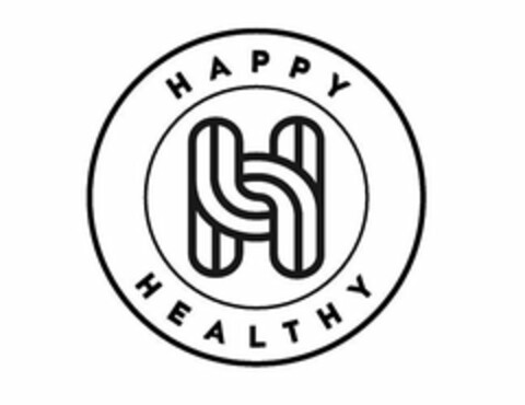 H HAPPY HEALTHY Logo (USPTO, 14.05.2018)