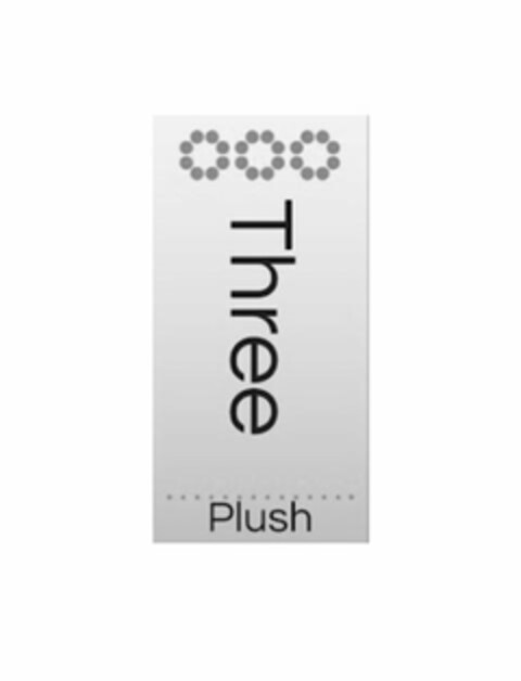 THREE PLUSH Logo (USPTO, 01.06.2018)