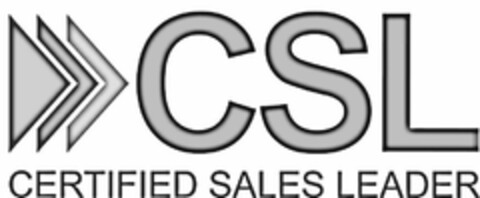 CSL CERTIFIED SALES LEADER Logo (USPTO, 20.08.2018)