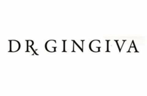 DRX GINGIVA Logo (USPTO, 21.08.2018)