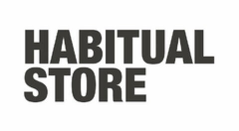 HABITUAL STORE Logo (USPTO, 25.07.2019)