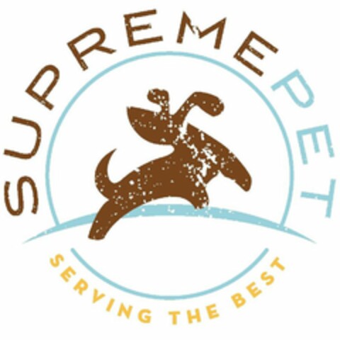 SUPREME PET SERVING THE BEST Logo (USPTO, 03/07/2020)