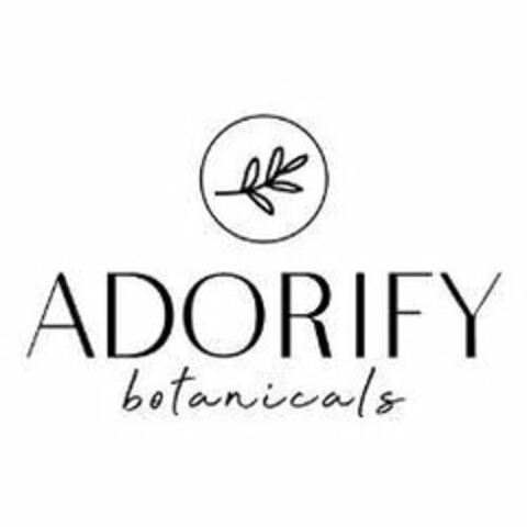 ADORIFY BOTANICALS Logo (USPTO, 14.05.2020)