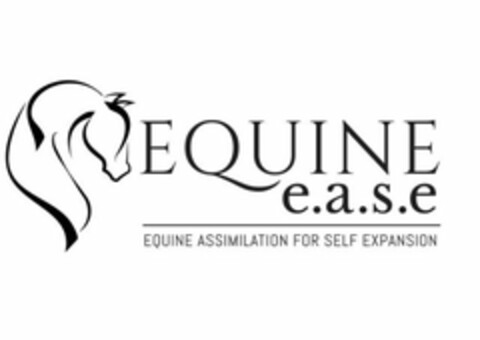 EQUINE E.A.S.E. EQUINE ASSIMILATION FOR SELF EXPANSION Logo (USPTO, 27.05.2020)