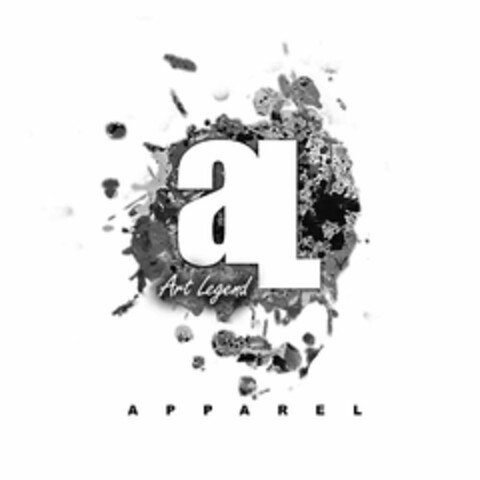 AL ARTLEGEND APPAREL Logo (USPTO, 09.07.2020)