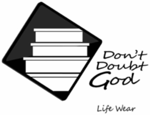 DON'T DOUBT GOD LIFE WEAR Logo (USPTO, 07/30/2020)