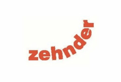 ZEHNDER Logo (USPTO, 01/20/2011)