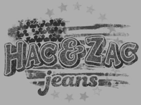 HAC & ZAC JEANS Logo (USPTO, 10/11/2013)