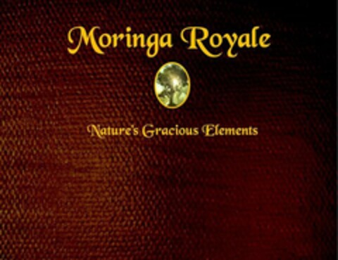 MORINGA ROYALE NATURE'S GRACIOUS ELEMENTS Logo (USPTO, 17.03.2014)