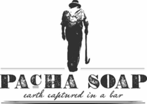 PACHA SOAP EARTH CAPTURED IN A BAR Logo (USPTO, 29.05.2014)