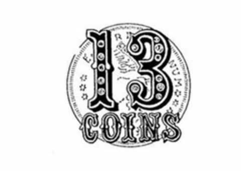 13 COINS Logo (USPTO, 07/25/2018)
