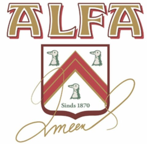 ALFA SINDS 1870 MEENS Logo (USPTO, 28.08.2019)