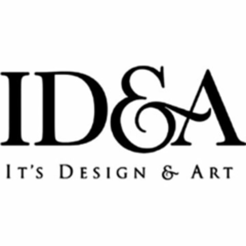 ID&A IT'S DESIGN & ART Logo (USPTO, 12.02.2009)