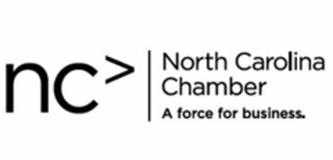 NC > NORTH CAROLINA CHAMBER A FORCE FOR BUSINESS.3 Logo (USPTO, 12/18/2009)