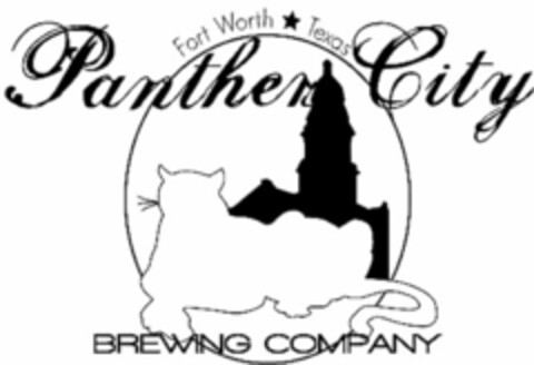 FORT WORTH TEXAS PANTHER CITY BREWING COMPANY Logo (USPTO, 09.08.2010)