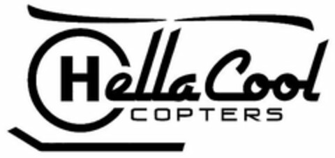 HELLA COOL COPTERS Logo (USPTO, 30.08.2010)