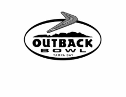 OUTBACK BOWL TAMPA BAY Logo (USPTO, 12.10.2010)