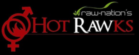 HOT RAWKS RAW-NATION'S Logo (USPTO, 19.10.2010)