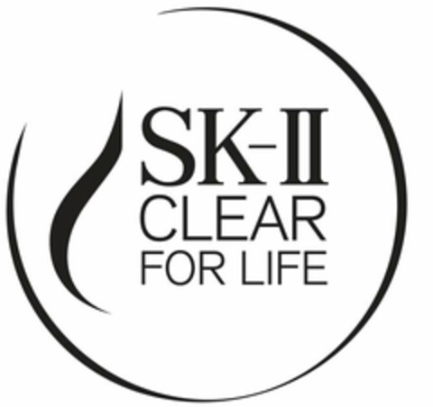 SK-II CLEAR FOR LIFE Logo (USPTO, 12/02/2010)