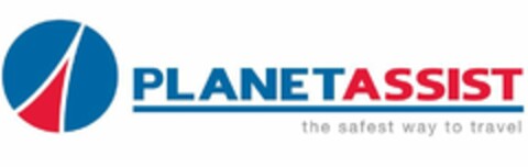 PLANETASSIST THE SAFEST WAY TO TRAVEL Logo (USPTO, 22.12.2010)
