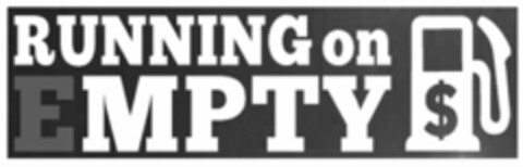 RUNNING ON EMPTY $ Logo (USPTO, 14.07.2011)