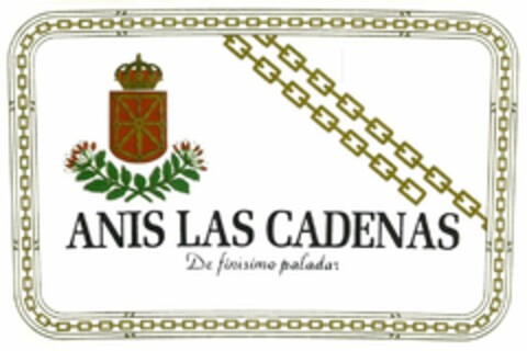 ANIS LAS CADENAS DE FINISIMO PALADAR Logo (USPTO, 18.07.2011)