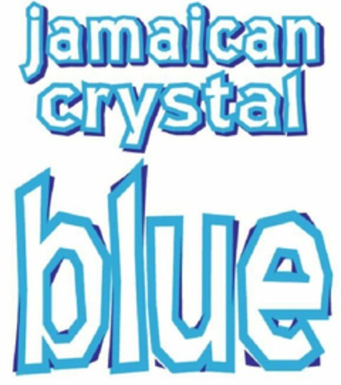 JAMAICAN CRYSTAL BLUE Logo (USPTO, 08/31/2011)