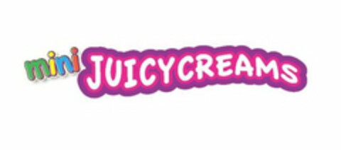 MINI JUICYCREAMS Logo (USPTO, 30.09.2011)