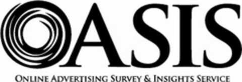 OASIS ONLINE ADVERTISING SURVEY & INSIGHTS SERVICE Logo (USPTO, 01/16/2012)