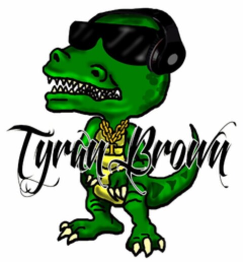 TYRAN BROWN Logo (USPTO, 08/21/2012)