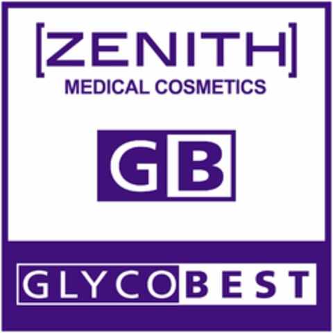 [ZENITH] MEDICAL COSMETICS GB GLYCOBEST Logo (USPTO, 21.11.2012)