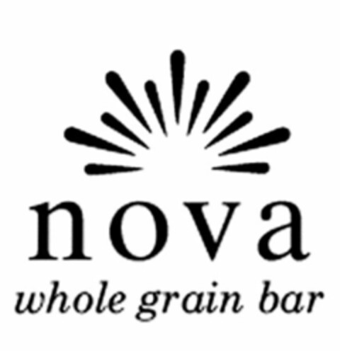 NOVA WHOLE GRAIN BAR Logo (USPTO, 02.04.2013)