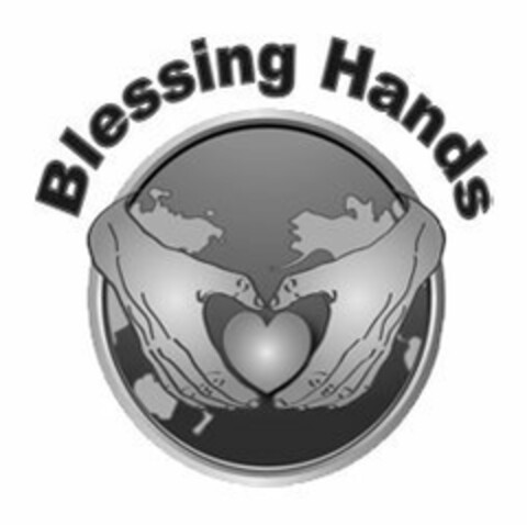 BLESSING HANDS Logo (USPTO, 07.05.2014)