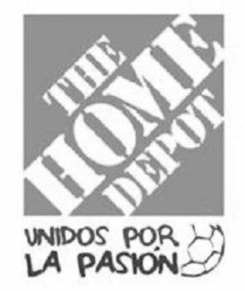 THE HOME DEPOT UNIDOS POR LA PASION Logo (USPTO, 10.06.2014)