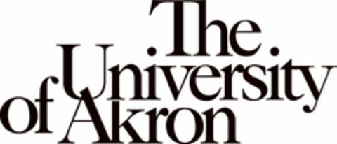 THE UNIVERSITY OF AKRON Logo (USPTO, 19.03.2015)