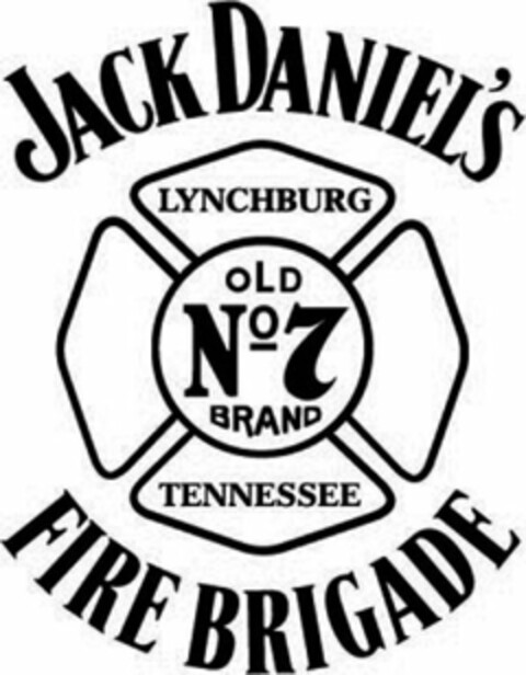 JACK DANIEL'S LYNCHBURG OLD NO 7 BRAND TENNESSEE FIRE BRIGADE Logo (USPTO, 23.06.2015)