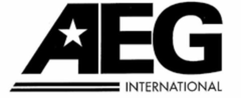 AEG INTERNATIONAL Logo (USPTO, 13.07.2015)