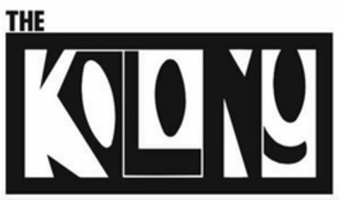 THE KOLONY Logo (USPTO, 08/28/2015)