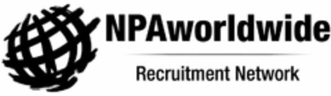 NPAWORLDWIDE RECRUITMENT NETWORK Logo (USPTO, 18.12.2015)