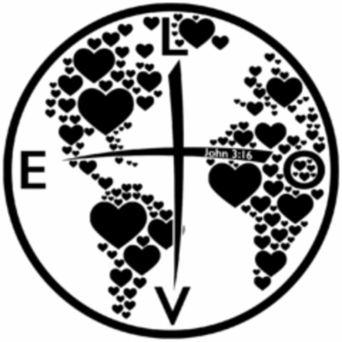 L O V E JOHN 3:16 Logo (USPTO, 05.08.2016)