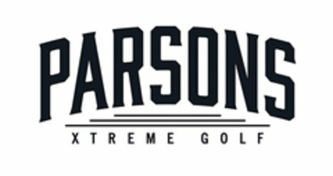 PARSONS XTREME GOLF Logo (USPTO, 06.12.2016)