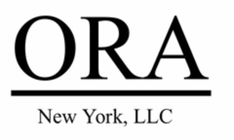 ORA NEW YORK, LLC Logo (USPTO, 13.03.2017)