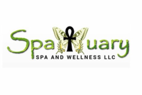 SPATUARY SPA & WELLNESS LLC Logo (USPTO, 09/28/2017)