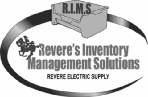 R.I.M.S REVERE'S INVENTORY MANAGEMENT SOLUTIONS REVERE ELECTRIC SUPPLY Logo (USPTO, 29.11.2017)