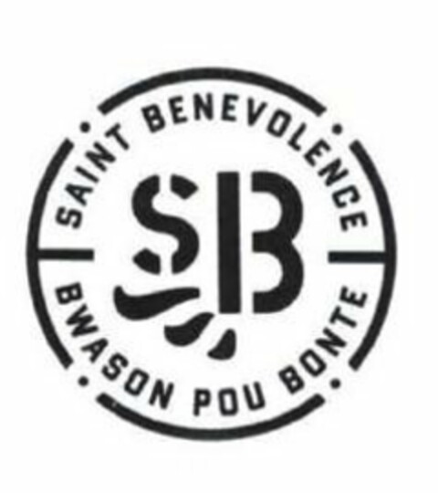 SB SAINT BENEVOLENCE BWASON POU BONTE Logo (USPTO, 21.12.2017)