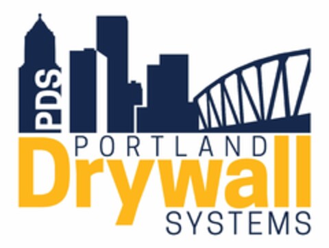 PDS PORTLAND DRYWALL SYSTEMS Logo (USPTO, 09.08.2018)