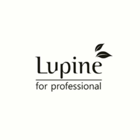 LUPINE FOR PROFESSIONAL Logo (USPTO, 14.08.2018)