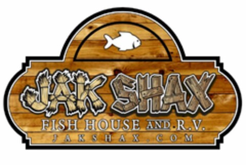 JAKSHAX FISH HOUSE AND R.V. JAKSHAX.COM Logo (USPTO, 23.08.2018)